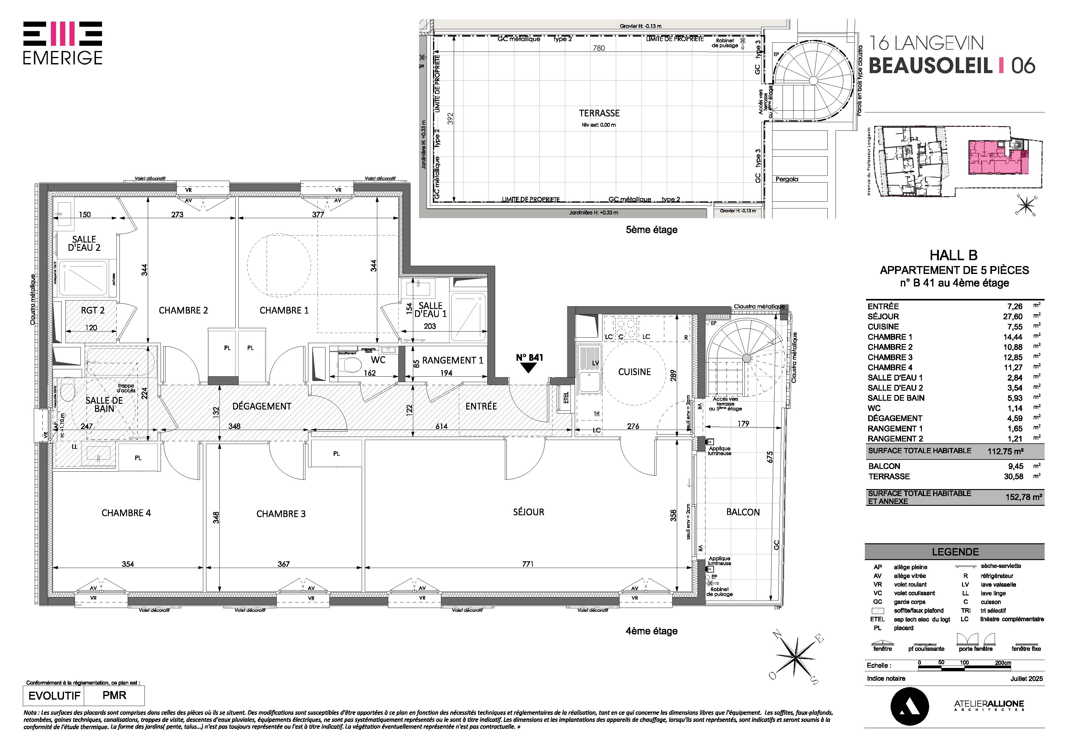 Floor plan The top floor privilege - Level 5